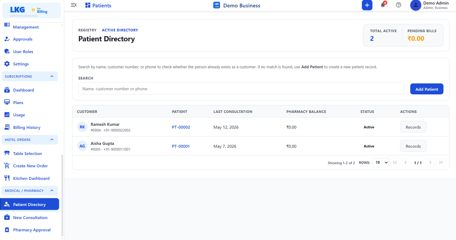 Pasientregister